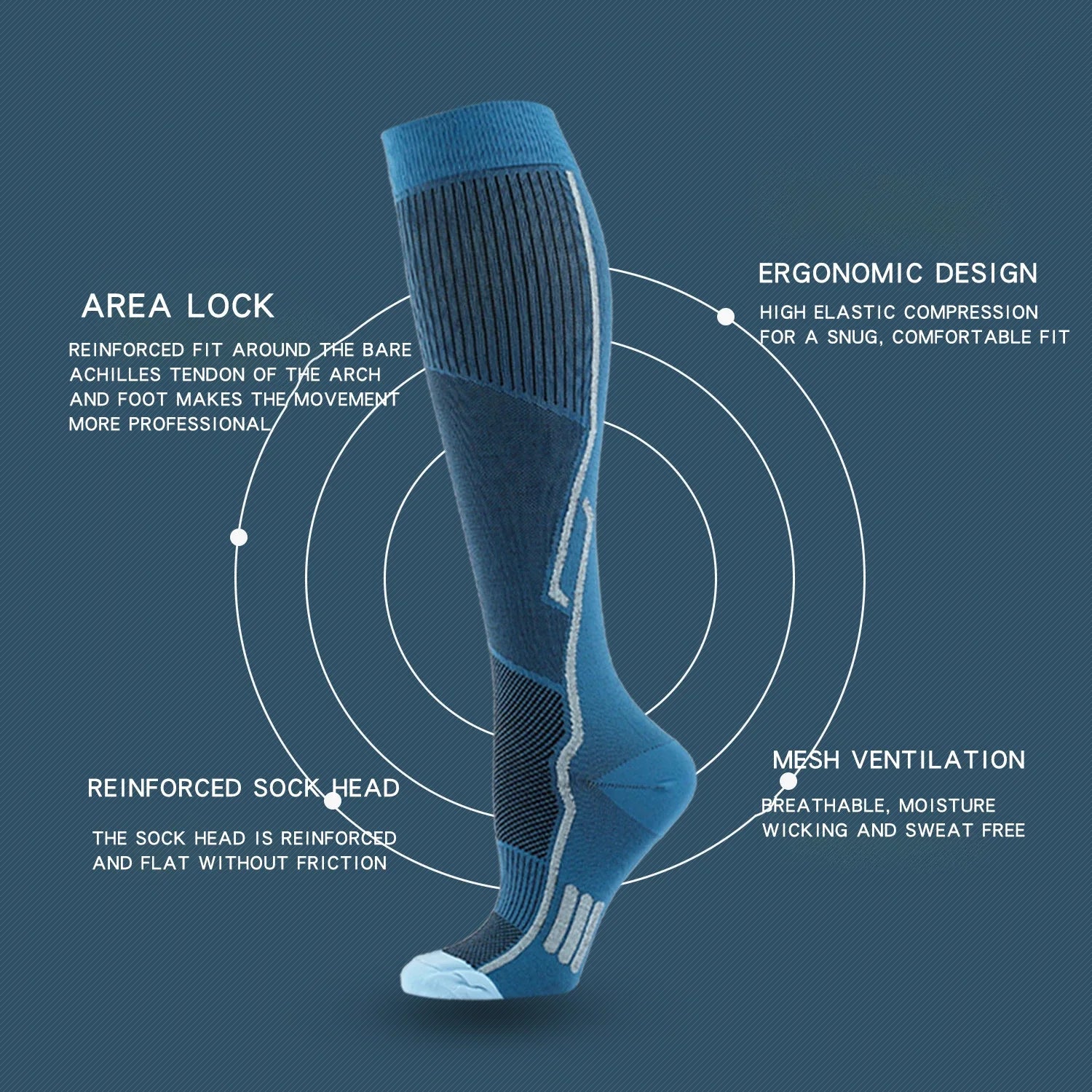 Calze Energy Boost Anti-Fatica